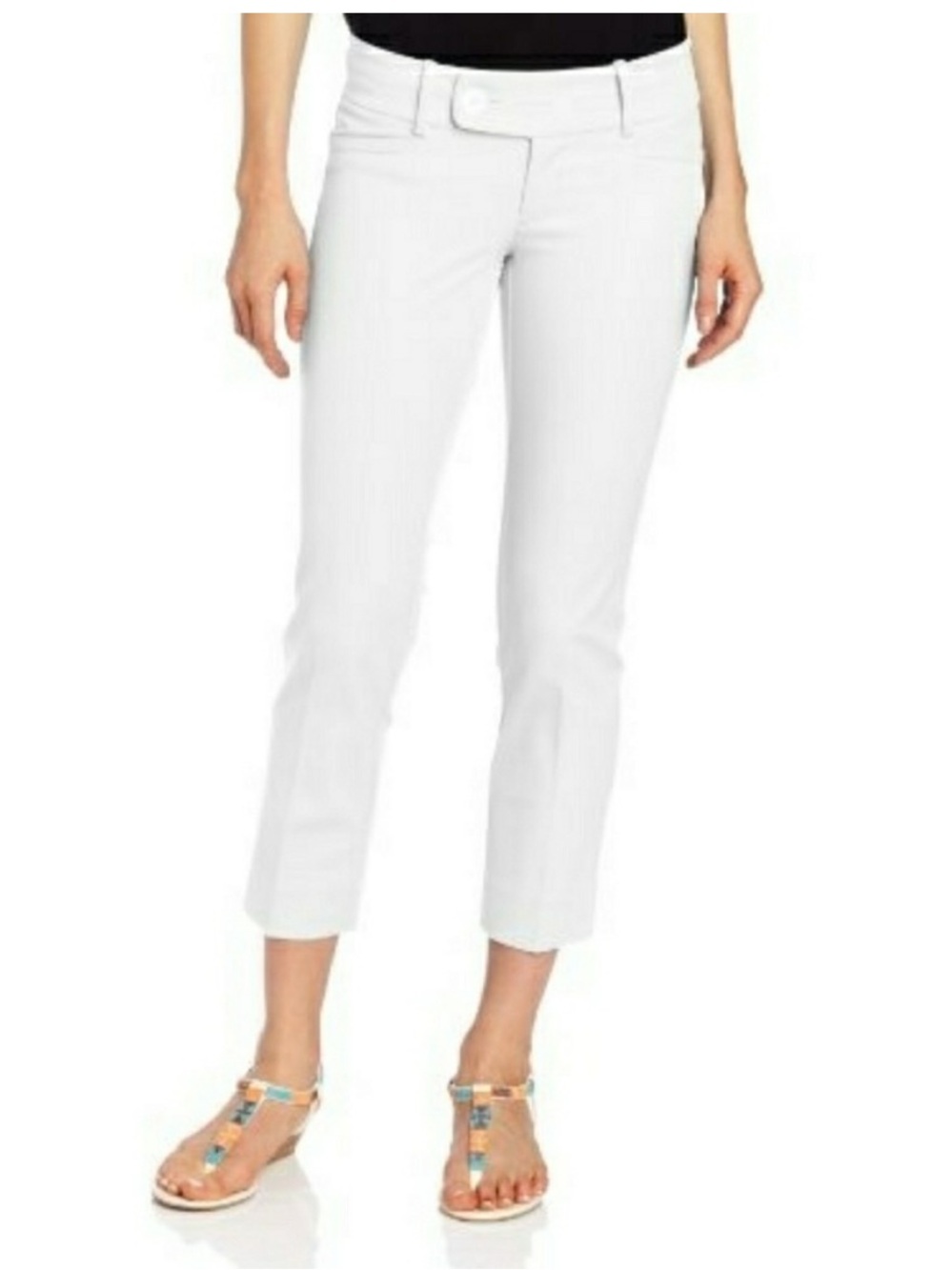 Lilly Pulitzer Cropped Pants in Resort White Size 8